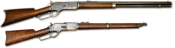 Bonhams Cars : Winchester Model 1876 Express Lever-action Rifle